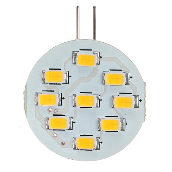 G4 3W LED 9 SMD 5630 Car Warm White Light Bulb Lamp DC 12V