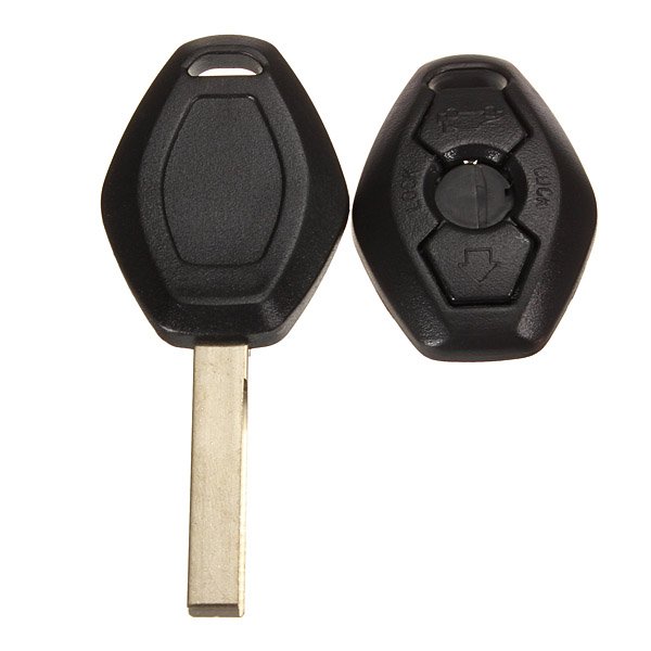 3 Button Car Key Shell Case for BMW E39 E53 E60 E63 with Blade