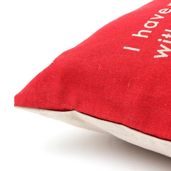 Linen Nordic Coffee Pillow Case Home Decorative Throw Cushion Cover