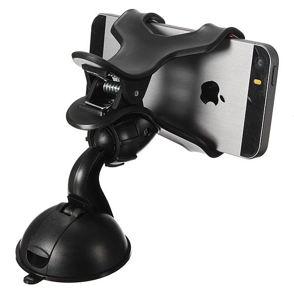 Universal 360 Rotation Suction Cup Car Mount Holder For iPhone 5 5S