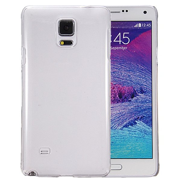 Transparent PC Hard Back Cover Case For Samsung Galaxy Note 4 N9100
