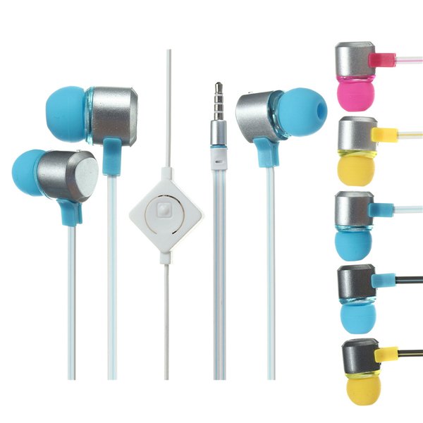 E2 In-Ear Headphones Phone Headset With Mic For iPhone iPad Samsung HTC