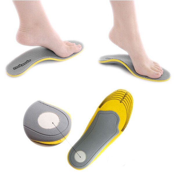 Men Women Orthotic Arch Support Shoe Insoles Inserts Pads Pain Relief