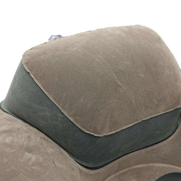 Inflatable U Shape Neck Pillow Flocking Home Travel Office Pillow