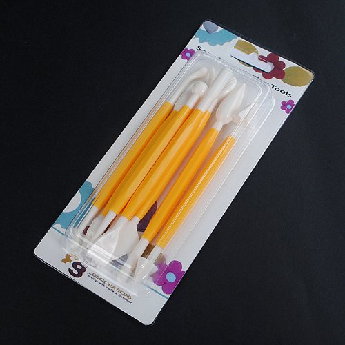 Cake Flower Modelling Decoration 8 Gum Paste Tool Set Sugarcraft
