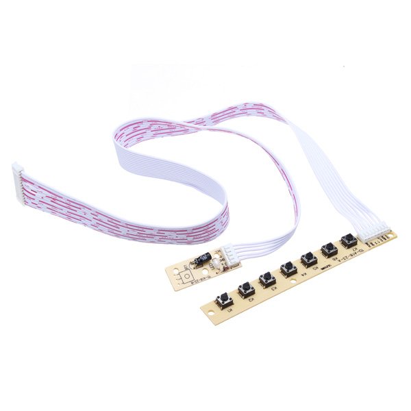 Universal 7 Keys V29 V59 TV Switch Keypad Board With Interface