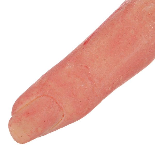 Latex Severed Finger Bloody Scary Thumb Halloween Prop Decoration