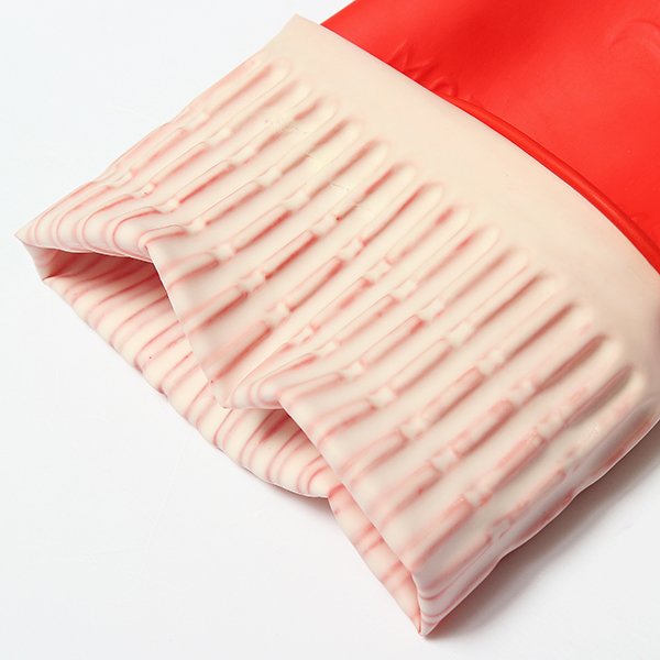 Waterproof Lengthen Latex Dishwashing Cleaning Gloves 38CM Antiskid