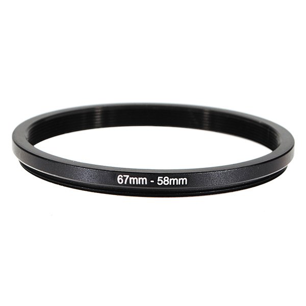 67-58mm Metal Step Down Lens Filter Ring Stepping Adapter For Camera