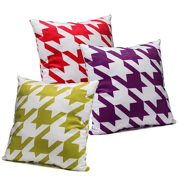 45cm Soft Flannel Pillow Case Home Sofa Cushion Cover