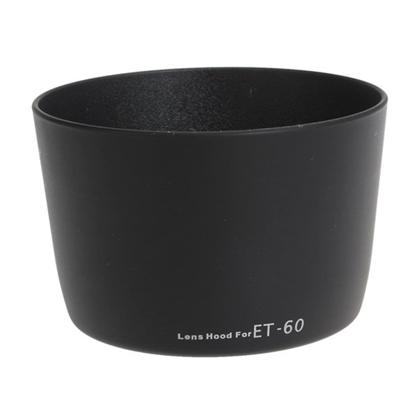 ET-60 Camera Lens Hood For CANON EF-S 55-250mm F4-5.6 IS 450D