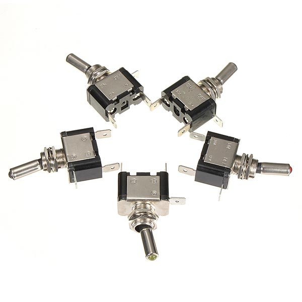 12V 20A LED Light Auto Toggle Switch Control ON/OFF