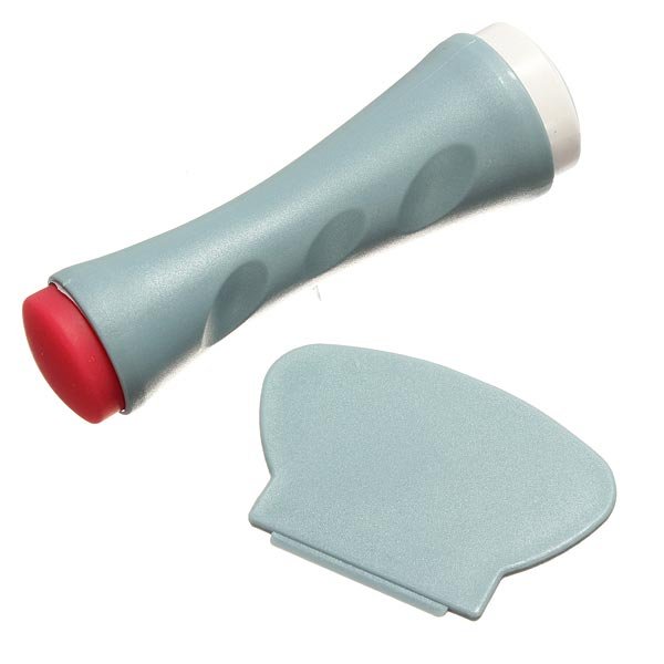 Professional Salon Manicure Tool Silicone Nail Art Stamp Scraper Set