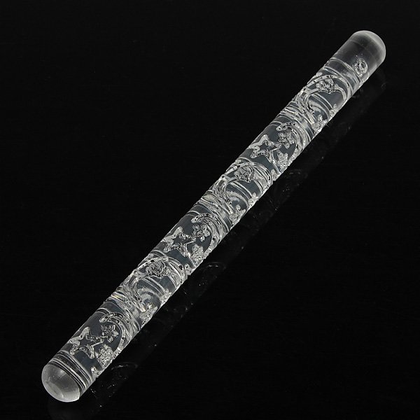 Textured Embossed Acrylic Rolling Pins Fondant Cake Decorating