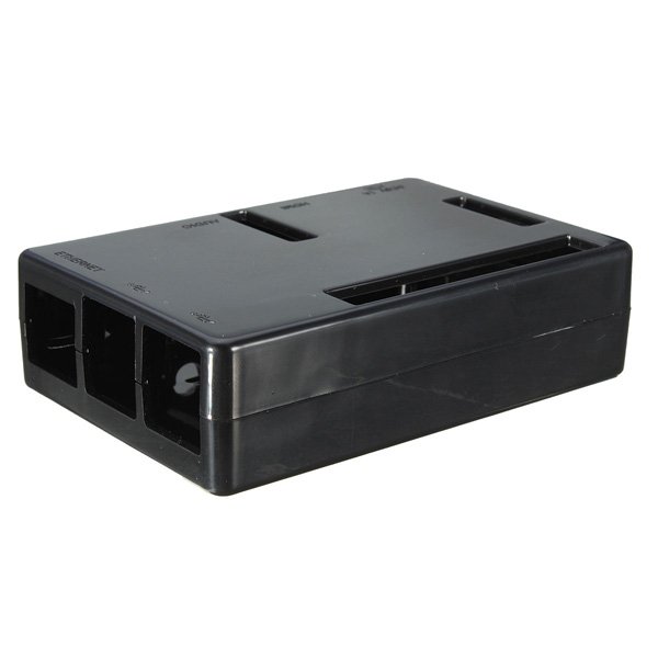Black ABS Case Box Enclosure For Raspberry Pi B+ (Plus)