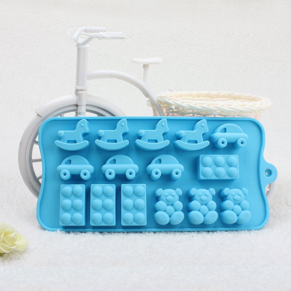 Decorating Shape Candy Ice Muffin Silicone Tray Mould