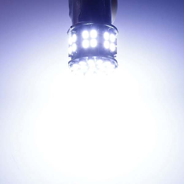 BAY15D 1157 White Car Tail Stop Brake Light 50 SMD LED Bulb 12V