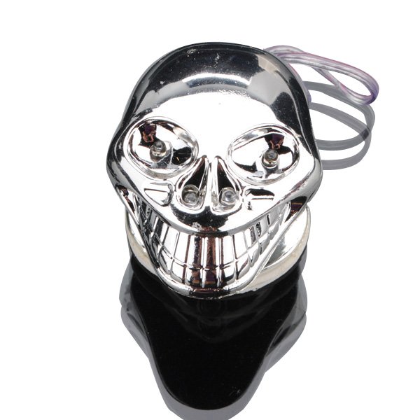 12V Skull LED Car Decorative Flashing Light