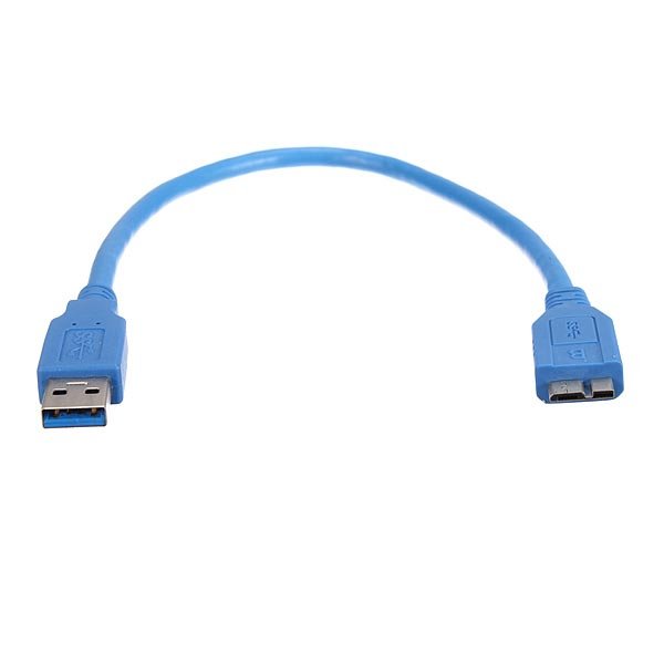 USB 3.0 Type A Male to Micro-B Male Cable for Removable Hard Disk