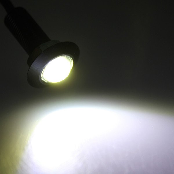 LED Eagle Eye Light Daytime Running DRL Tail Backup Light Car Motor
