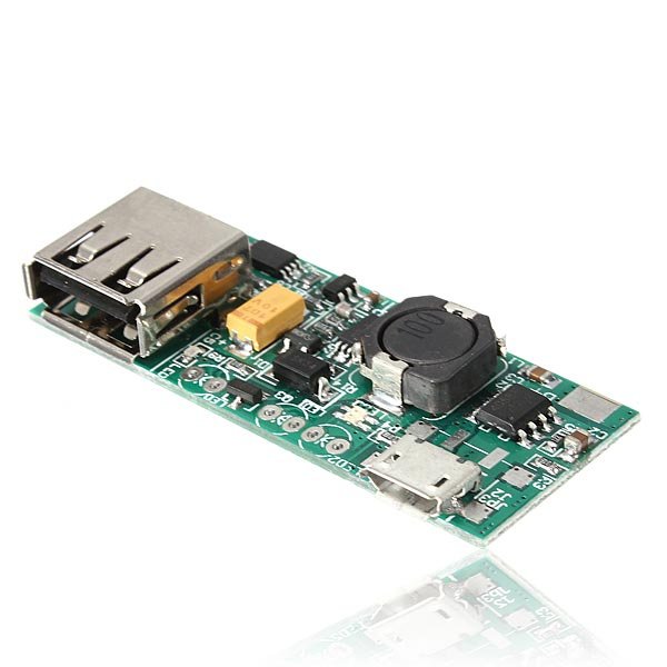 3.7V Li-ion Battery Mini USB To USB A Power Supply Module 5V 1A Charger Module