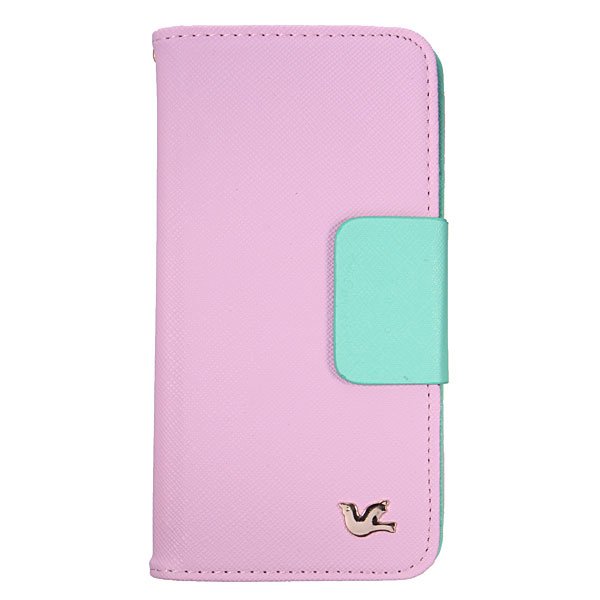 Mirror Flip Wallet Leather Card Case For Samsung Galaxy Note 4