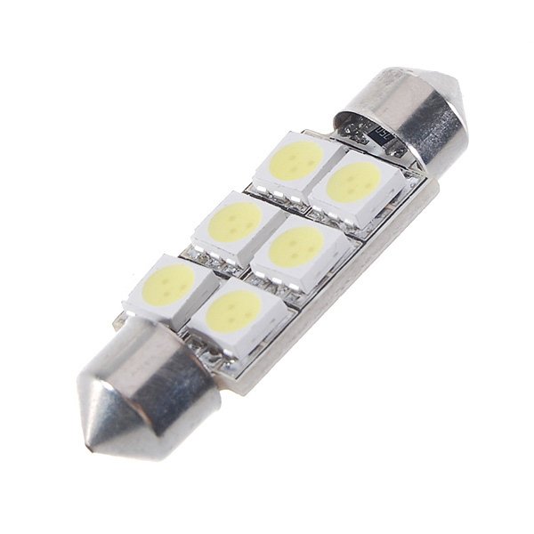 T10 1206 28SMD LED Auto Light Bulb, White