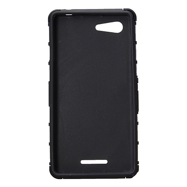 Armor Hybrid Rugged Impact Hard Back Case For Sony Xperia E3