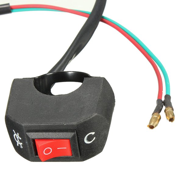 7/8 Inch Motorcycle Scooter Quad ATV Dirt Bike Kill ON-OFF Switch