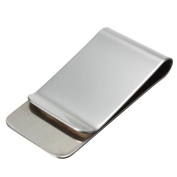 Stainless Steel Money Clip Credit Card Money Holder
