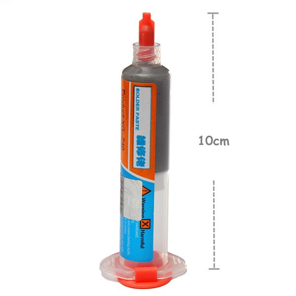 XG-Z40 10cc Syringe Solder Paste Flux Paste Sn63/Pb37 25-45um