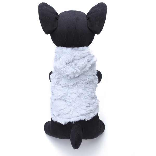 Pet Dog Winter Fleece Vest Puppy Warm Clothes Jacket Coral Coat
