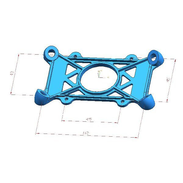 Flight Control Anti-vibration Plate For APM KK MW MegaPirateNG Rabbit