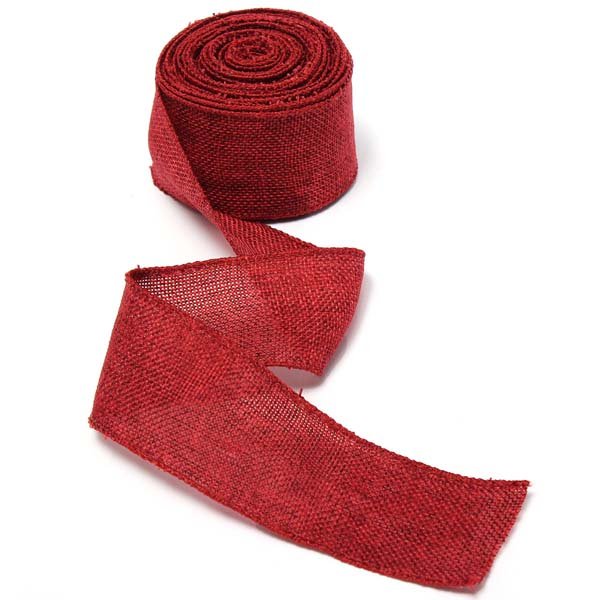 5m Jute Fabric Ribbon Handwork DIY Home Party Wedding Decoration