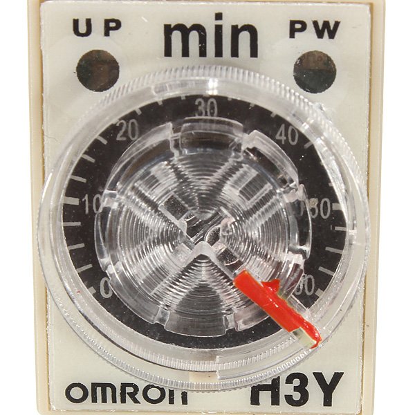 H3Y-2 DC 12V Delay Timer Time Relay 0 - 60 Minute with Base