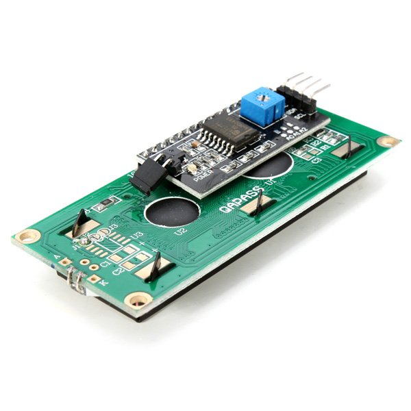 IIC/I2C 1602 Yellow-Green Backlight LCD Display Module For Arduino