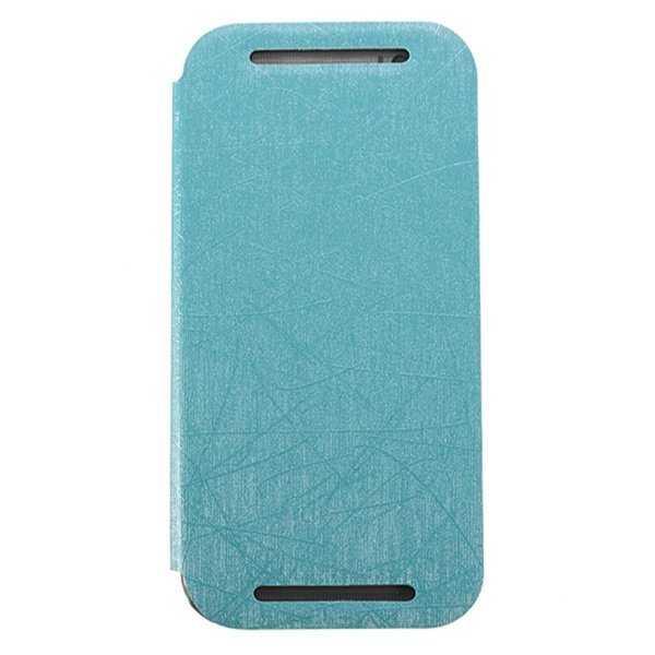 PUDINI Ultra Thin Flip Leather Case Cover Stand For HTC One 2 M8