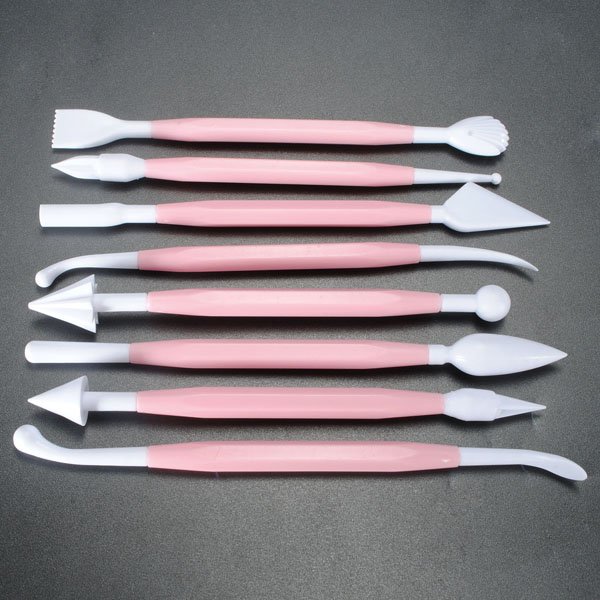 8pcs Fondant Cake Decorating Flower Sculpting Craft Tools