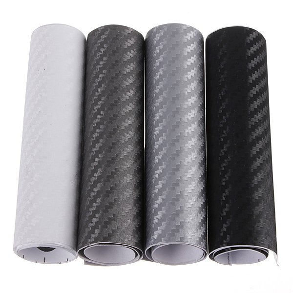 3D Carbon Fiber Vinyl Wrap Film Car Vehicle Sticker Sheet Roll 10x20cm