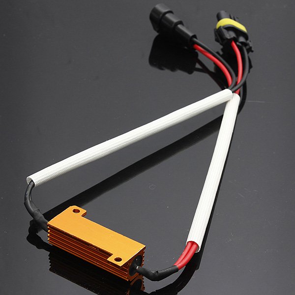 50W/6R(6ohm) Load Resistor Wiring Canceled Decoder HID/LED Light