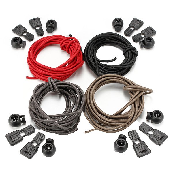 2pcs Shoes Laces for Soprts Shoes Sneakers Locklaces
