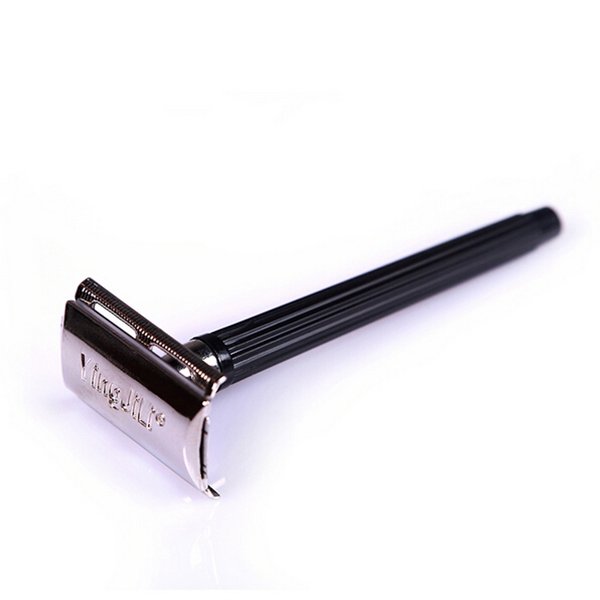 Traditional Manual Razor Stainless Steel Bear Double Edge Shaver