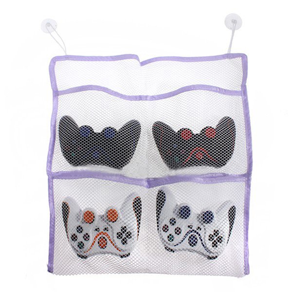 Baby Bath Toys Large Storage Bag Children Toy Bag Hanging Organizer