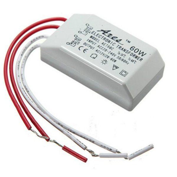 Halogen LED Lamp Electronic Transformer Power Supply Driver Adapter