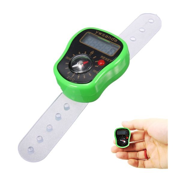 LCD Finger Electronic Ring Counter Electronic Counter With Compass