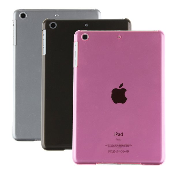 TPU Gel Half Transparency Protective Back Case For iPad Mini 3