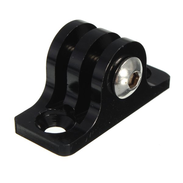 Aluminum Alloy Flat Bottom Mount Adapter For Gopro HD Hero 1 2 3 4 3 Plus SJ4000