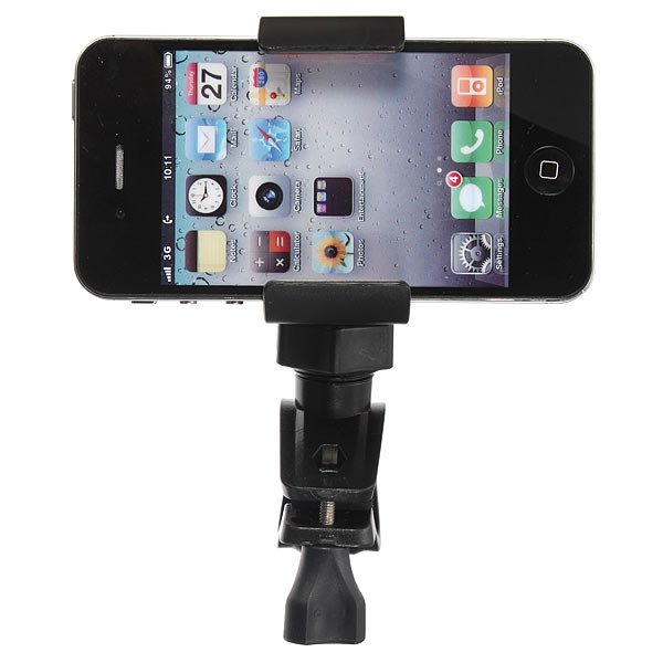 Bicycle Clip Handlebar Stand Mount Holder Cover For iPhone4 5