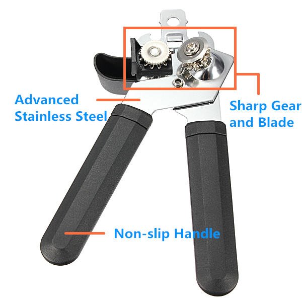 Stainless Steel Can Bottle Jar Opener Tin-opener