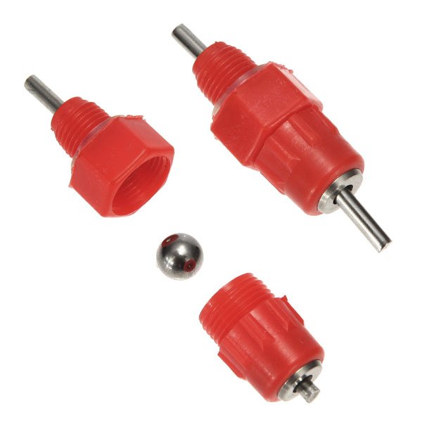 Water Nipple Stainless Ball Drinker Poultry Screw 360 Angle